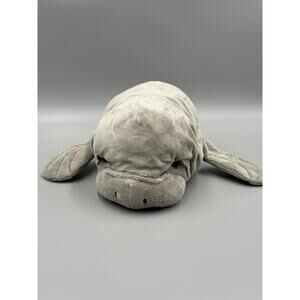 Tigerhart Toys Manatee Plush Gray 20” Long Stuffed Animal